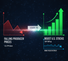 Falling Producer Prices Boost U.S. Stocks While Bond Yields Retreat