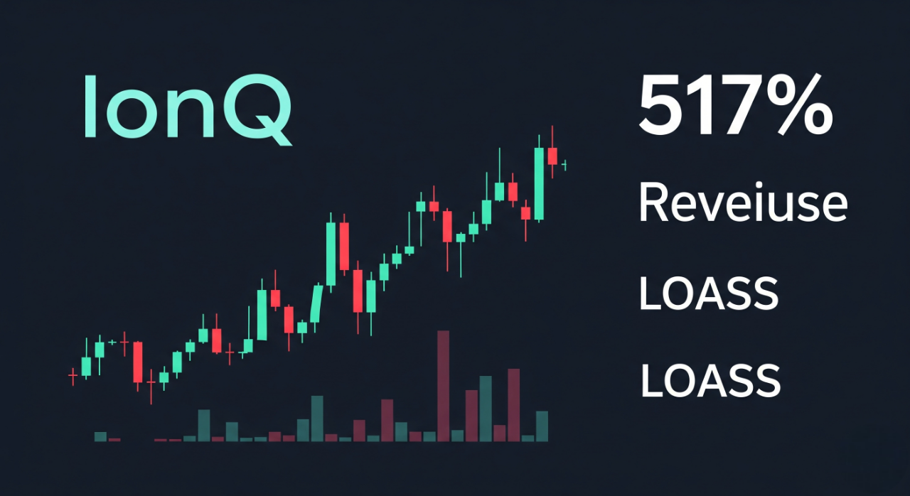 IonQ stock surges 517% as revenue leaps but losses widen