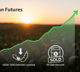 Soybean Futures Climb After USDA Lowers Yield Estimate and Exporters Secure Oil Sale