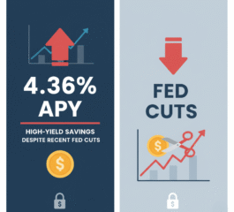 High-yield savings accounts reach 4.36% APY despite recent Fed cuts