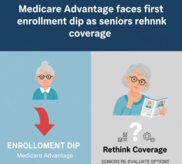 Medicare Advantage faces first enrollment dip as seniors rethink coverage
