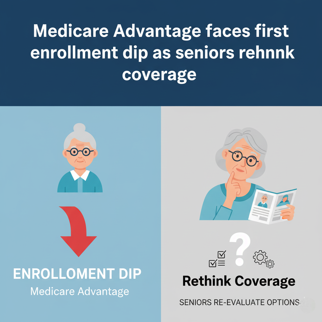 Medicare Advantage faces first enrollment dip as seniors rethink coverage