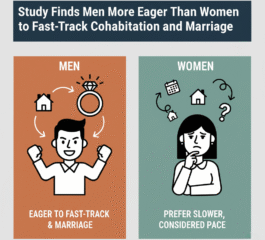 Study Finds Men More Eager Than Women to Fast-Track Cohabitation and Marriage