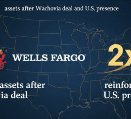 Wells Fargo doubles assets after Wachovia deal and reinforces U.S. presence