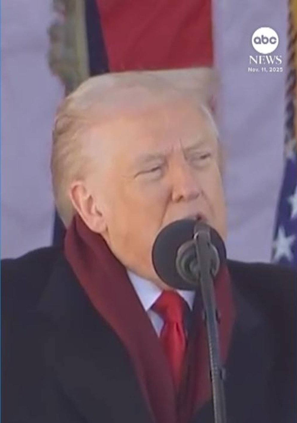 Trump Pays Respects to Veterans at Arlington as ABC News Live Tracks Multiple Major Events - Imagem do artigo original