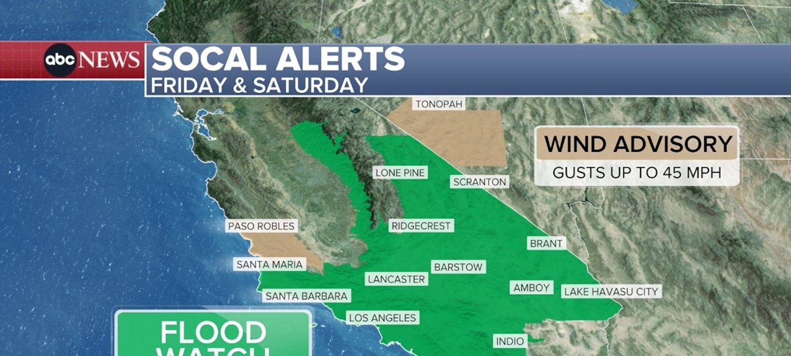 Storm Prompts Flood Watches and Evacuation Orders Across Southern California Burn Scars - Imagem do artigo original