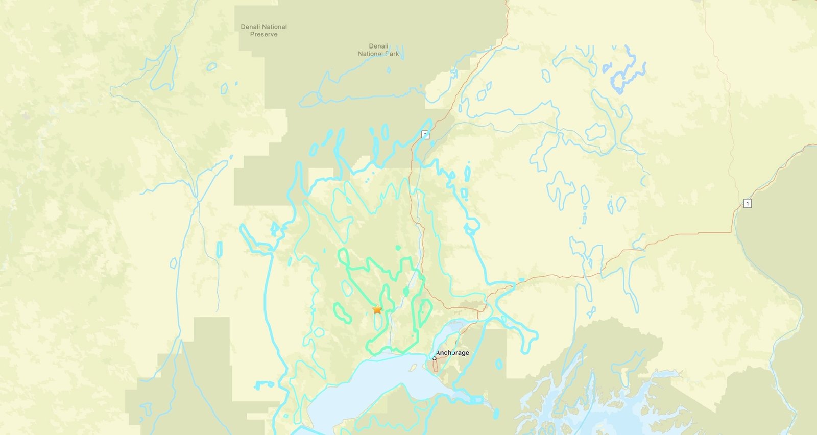6.0-Magnitude Quake Jolts South-Central Alaska; No Injuries Reported - Imagem do artigo original
