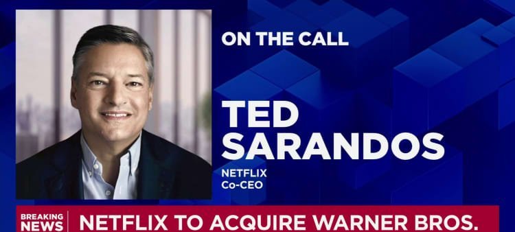 Netflix Strikes $72 Billion Agreement to Acquire Warner Bros. Film Studio and HBO Max - Imagem do artigo original