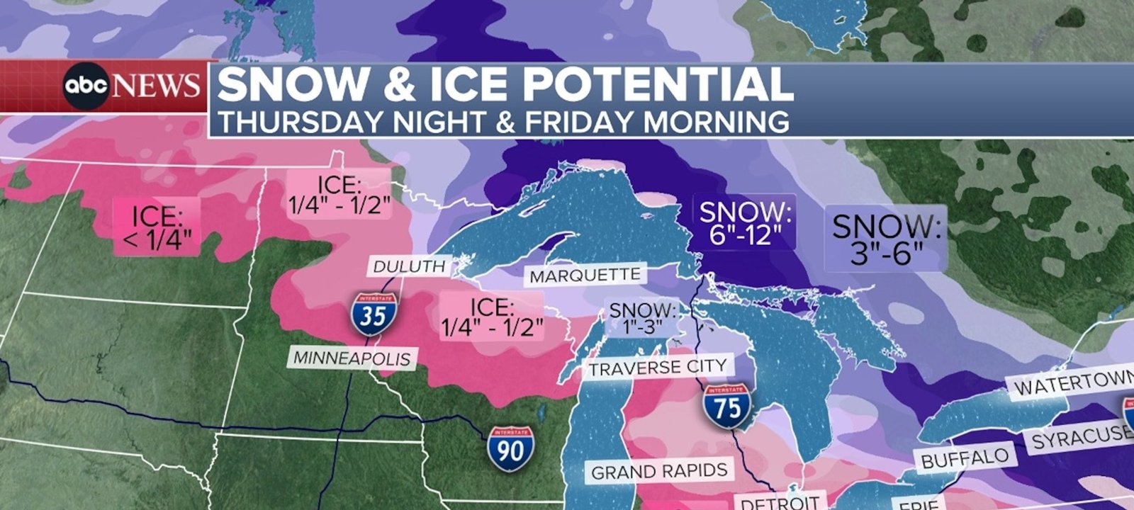 Winter Storm to Deliver Snow and Ice Across Midwest and Northeast After Christmas - Imagem do artigo original