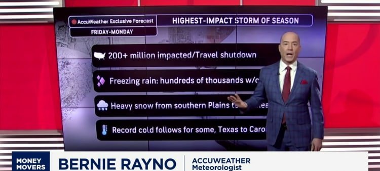 Massive Winter Storm Threatens 170 Million Americans, Raising Concerns Over Damage, Travel and Energy Costs - Imagem do artigo original