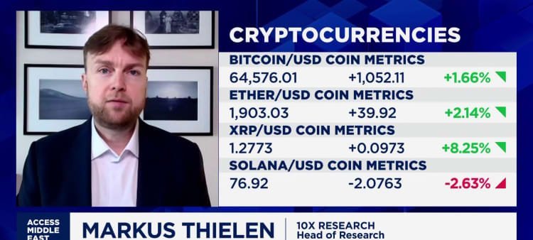 Bitcoin Climbs Back Above $66,000 After Brief Dip Near $60,000 - Imagem do artigo original