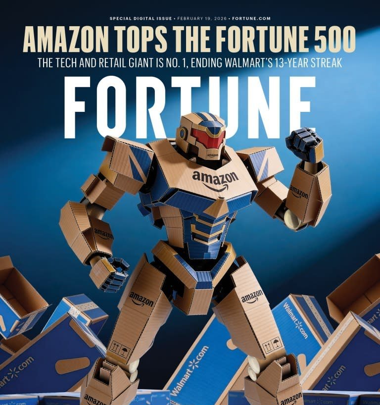 Amazon Overtakes Walmart to Claim Top Spot on Fortune 500 - Imagem do artigo original